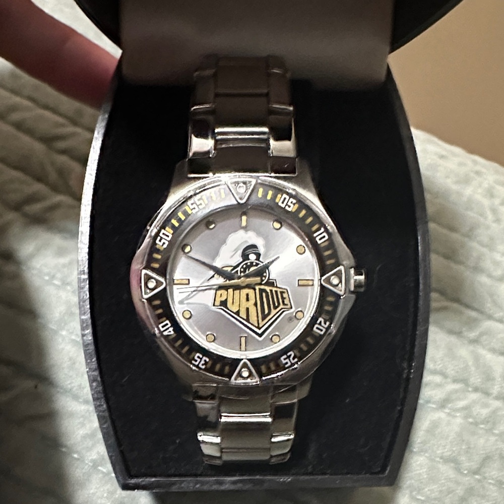 Danbury Mint Purdue University Analog Watch